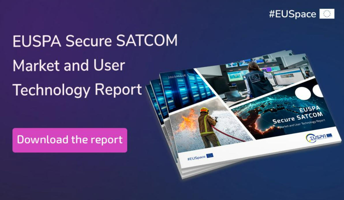 EUSPA’s first Secure SATCOM Market and User Technology Report